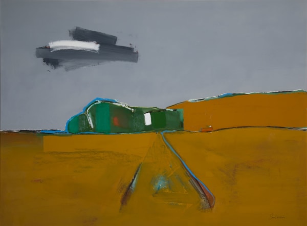 Sam Cartman Camplewoods 3 oil on board 91cm x 122cm