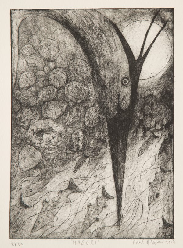 PAUL BLOOMER | haegri | etching | kilmorack gallery