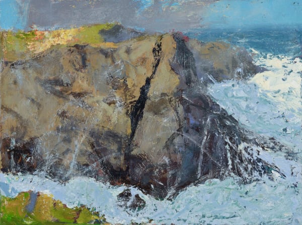 Allan MacDonald - Taking the hit, Ness Point , 2025