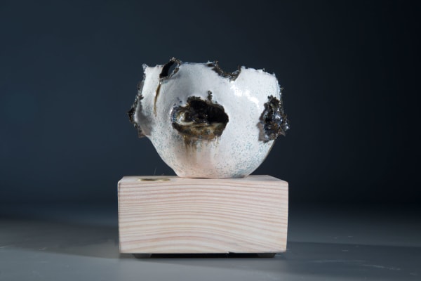 Allison Weightman Double Bowl on Plinth ceramic