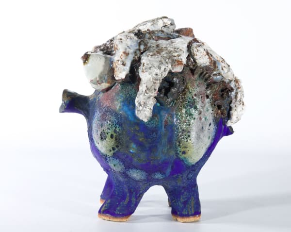 Lotte Glob Linus, 2022 ceramic 22cm (h) x 21cm x 18cm