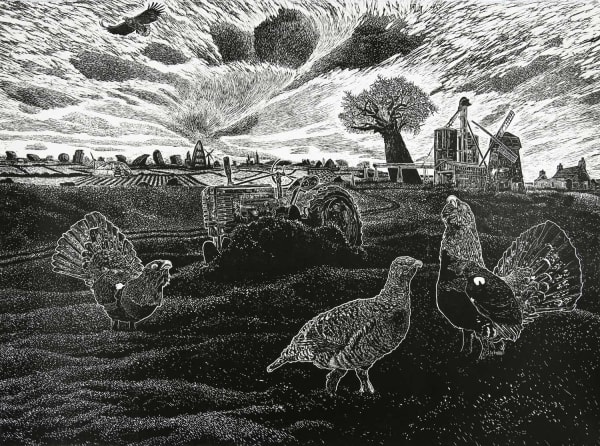 Ade Adesina Peace, 2015 Linocut 56cm x 76cm Ed 6/30