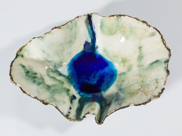 Lotte Glob Sea Flower 2, 2022 ceramic (porcelain) 8cm (h) x 22cm x 30cm