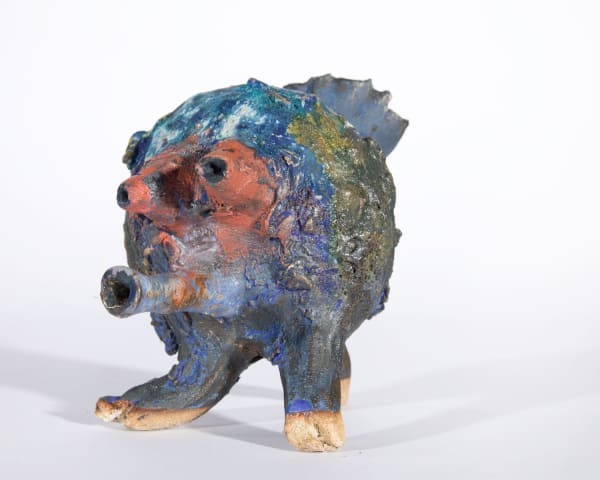 Lotte Glob Picalo, 2022 ceramic 14cm (h) x 20cm x 12cm