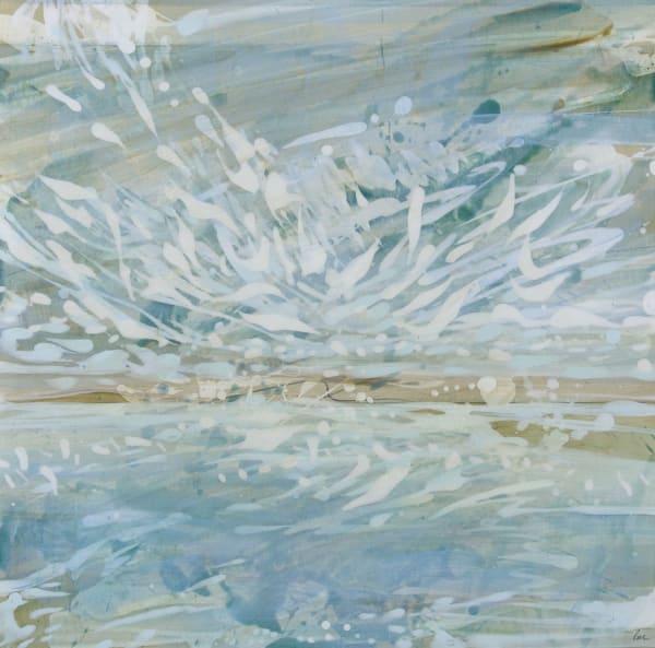 Lizzie Rose Aria iv, 2022 acrylic on pencil 39cm x 39cm (56cm x 56cm framed)