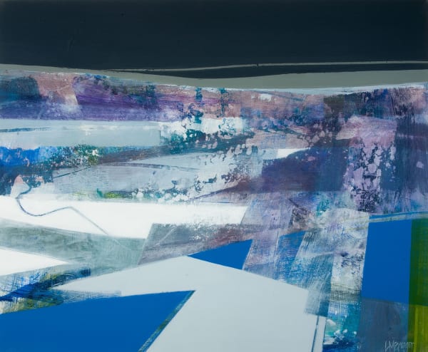Lynn McGregor RSW Points of Light acrylic 56cm x 68cm