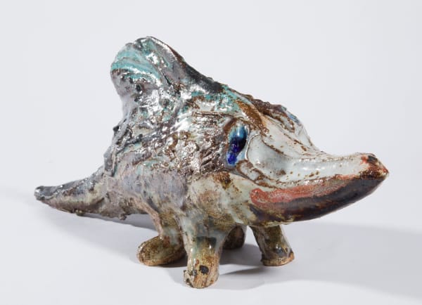 Lotte Glob Goof, 2022 ceramic 15cm (h) x 36cm x 9cm