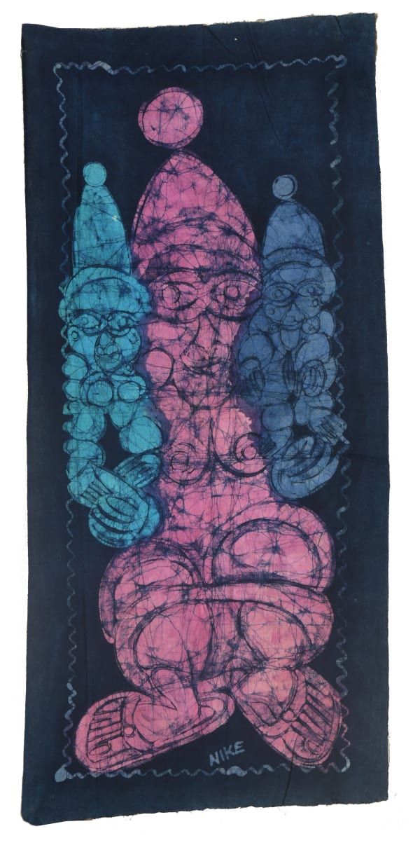 Nike Davies-Okundaye, Iya Ibeji (Mother of twins), 1982