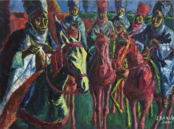 Jimo Akolo, Mobilization Series (1), 2001