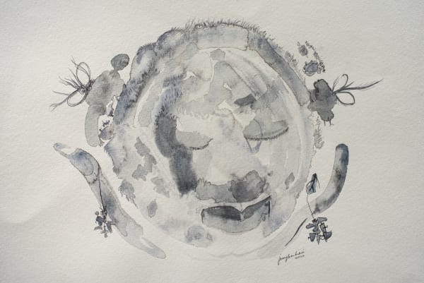 Jerry Buhari, Princess with many ribbons II: fantasy, 2022