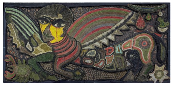 Nike Davies-Okundaye, Flying Angel, 1969