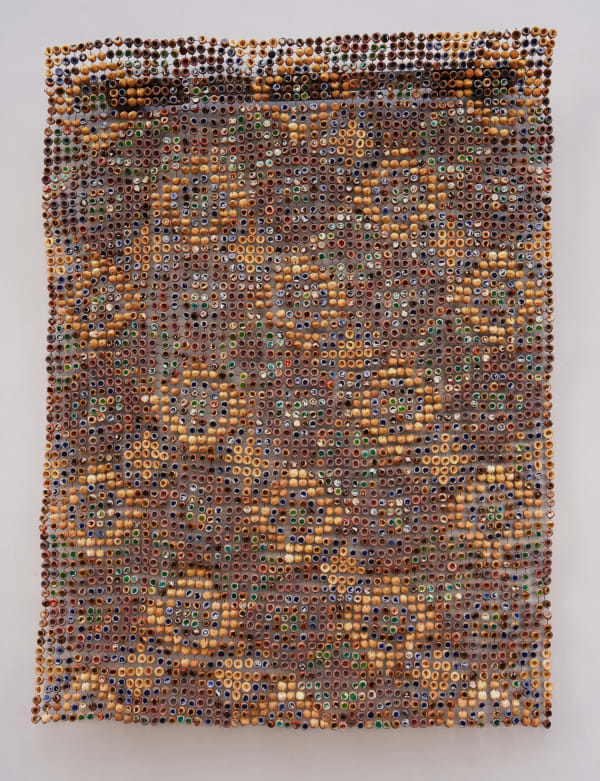 Ozioma Onuzulike, Royal Kente Weave V, 2025