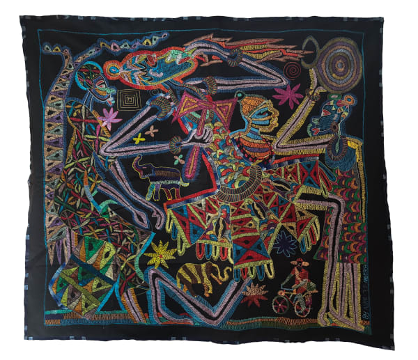 Nike Davies-Okundaye, Strength of a woman, 1973