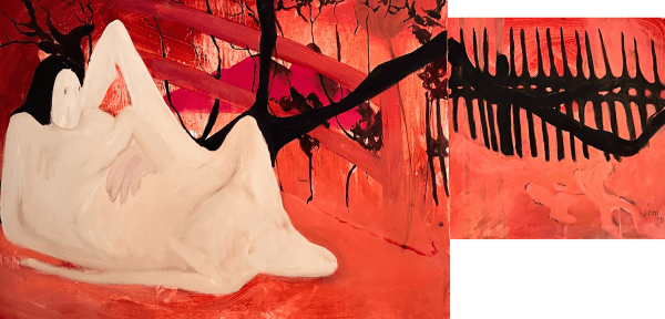 Tofo Bardi, Subjugated Presence (Diptych), 2025