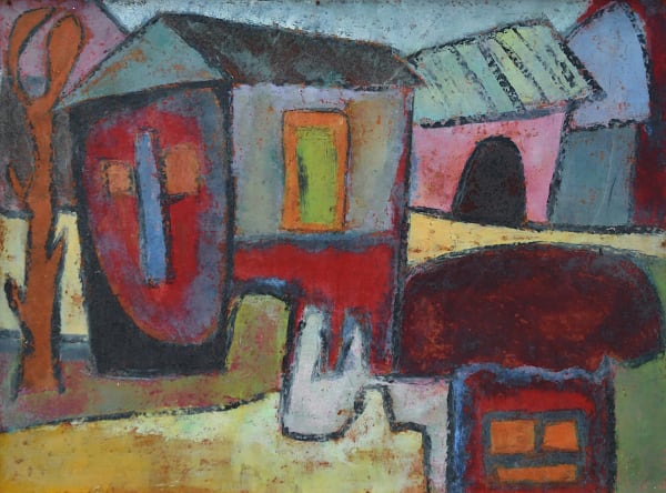 Muraina Oyelami, From the window, 1971