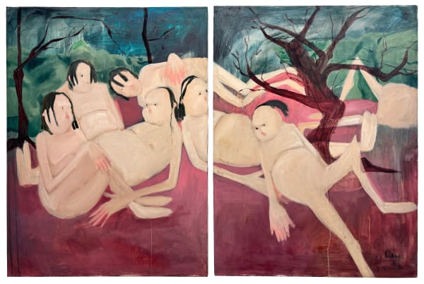 Tofo Bardi, Unending (Diptych) , 2024