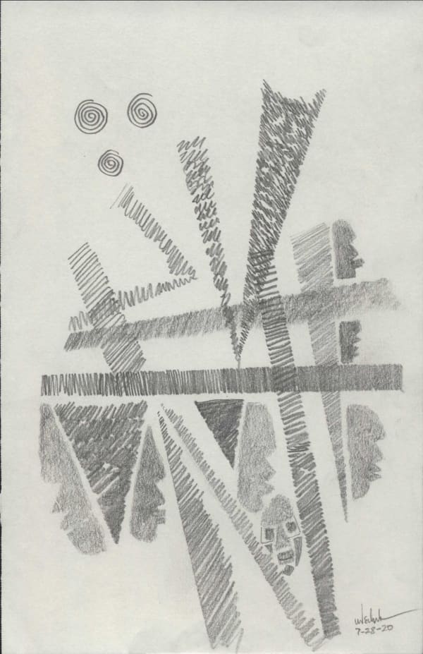 Obiora Udechukwu, Mask VII , 2020