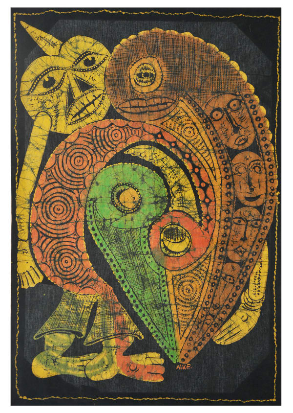 Nike Davies-Okundaye, Woven in love, 1977