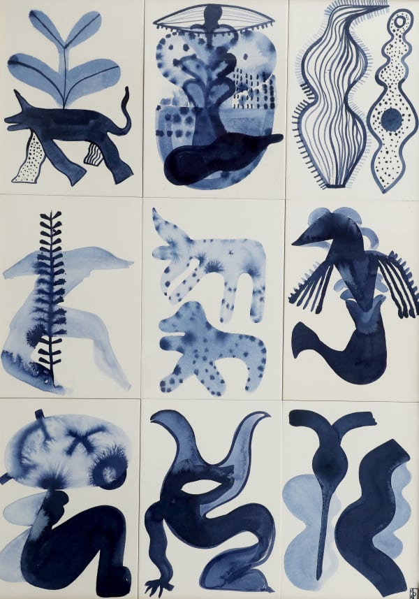 Diana Ejaita, 4am Indigos I, 2024-5