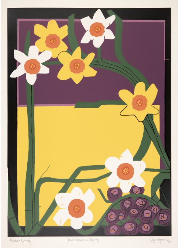 Uzo Egonu, Four Seasons - Spring, 1982