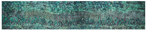 Nike Davies-Okundaye, The Market Square I, 2025