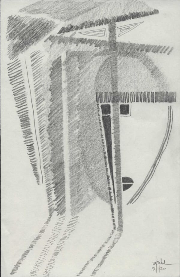 Obiora Udechukwu, Mask IX, 2020