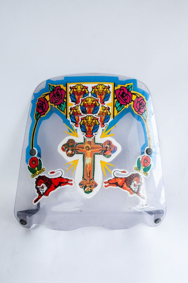 Demola Ogunajo, Shield series II, 2017