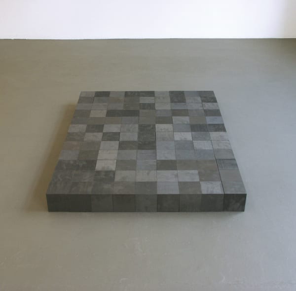Carl Andre, 108 Carbonsite (9 x 12), 2006