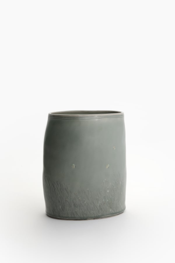 Lee Eun-bum, Celadon Vase, 2024
