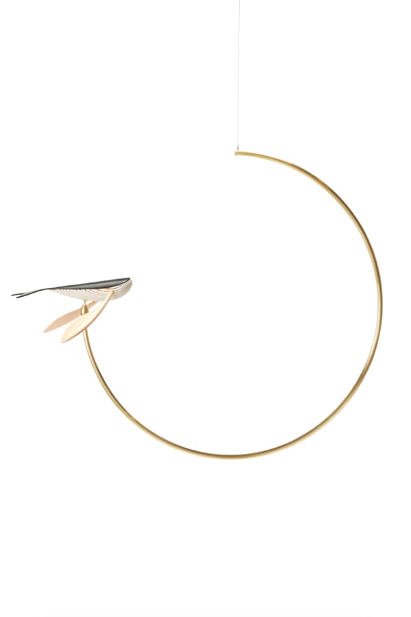 Lee Sang-yong, Flying Whale[New Moon], 2024