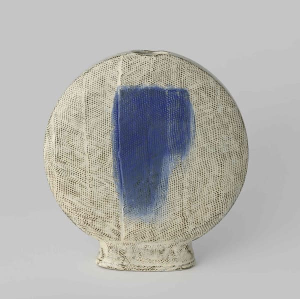 Kim Jin-kyu, Buncheong Flattened Bottle, 2024