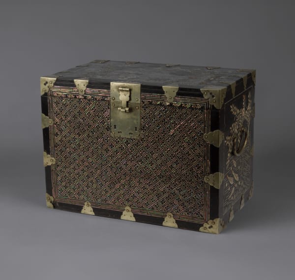 Unknown, Joseon Dynasty (1392–1897), Lacquer Box Inlaid with Mother-of-Pearl, 19th century