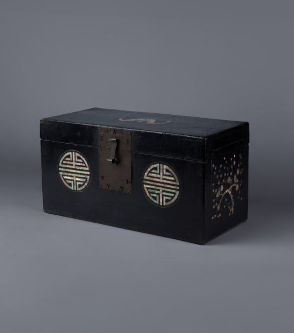 Unknown, Joseon Dynasty (1392–1897), Lacquer Box Inlaid with Mother-of-Pearl, 19th century