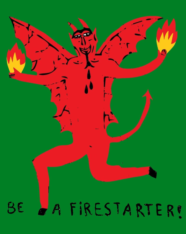 Joachim Lambrechts, Be a Firestarter !, 2022