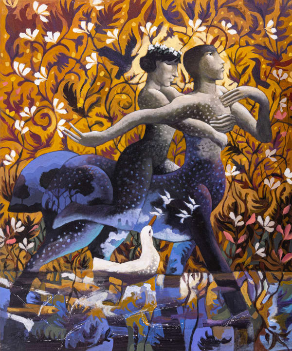 Nazir Tanbouli, The crossing, 2022