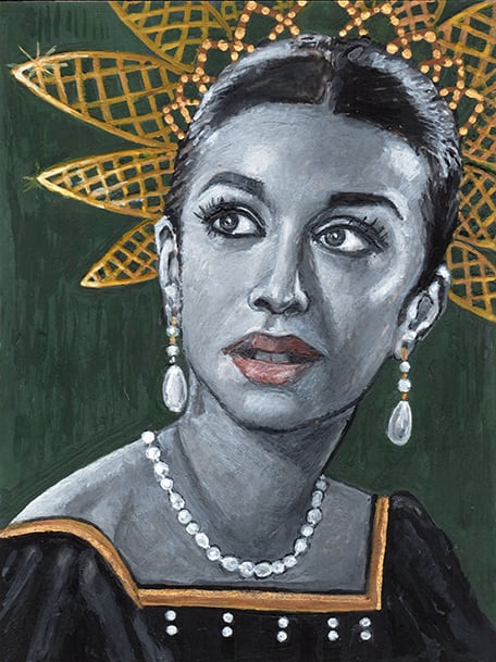 Soheila Sokhanvari, A Dream Deferred (Haydeh Changizian), 2022