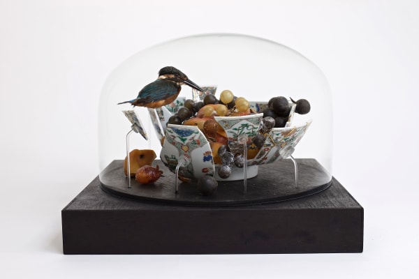 Bouke de Vries, Still life with hummingbird, 2017