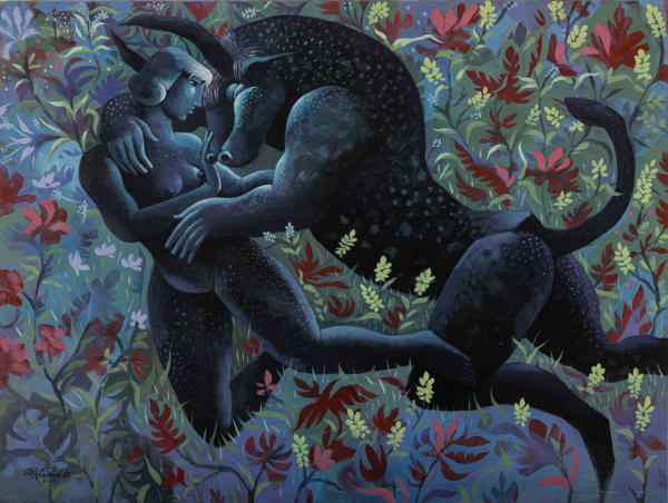 Nazir Tanbouli, The Flirting Minotaur, 2023