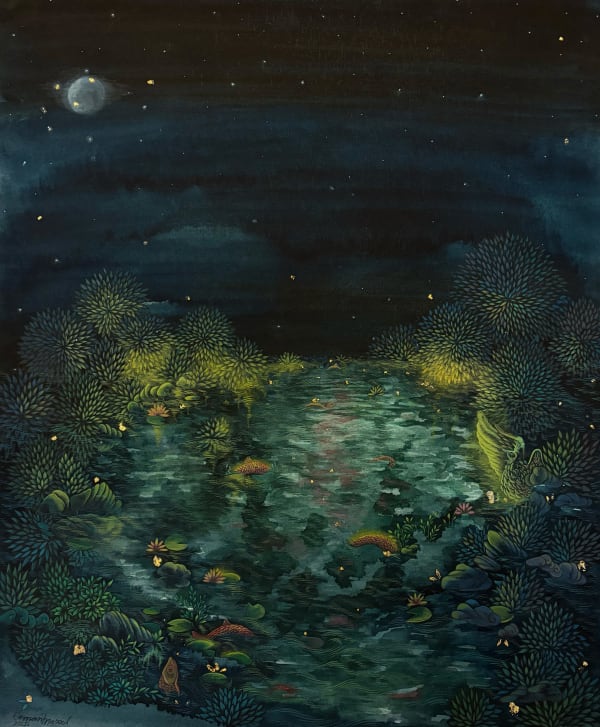 Eeman Masood, Where The Night Blooms With Hope, 2025