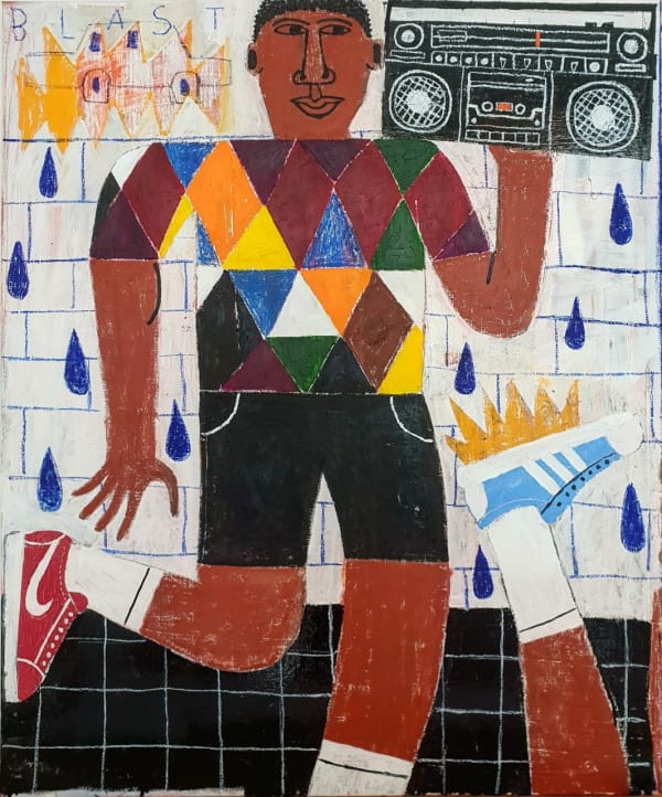 Joachim Lambrechts, Ghetto blaster, 2020