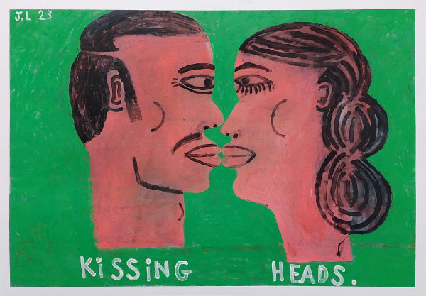 Joachim Lambrechts, Kissing Heads , 2023