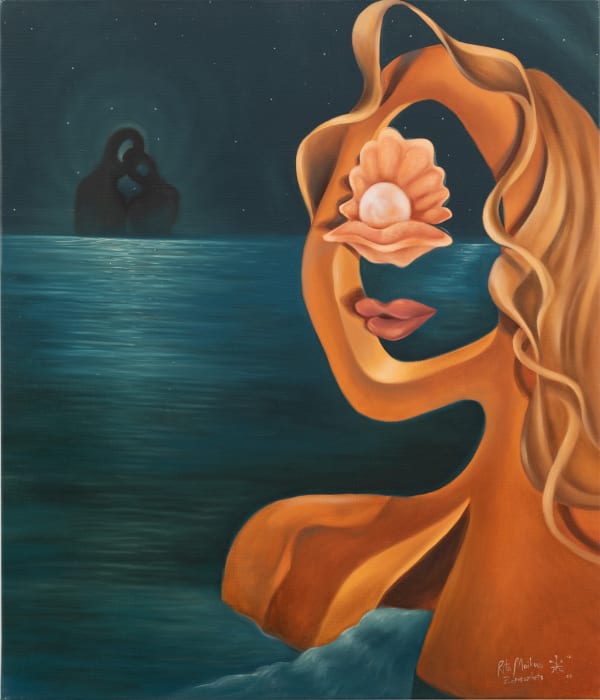 Rita Maikova, Too romantic painting, 2023