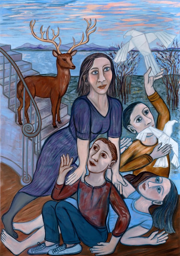 Eileen Cooper, Paper Birds, 2025