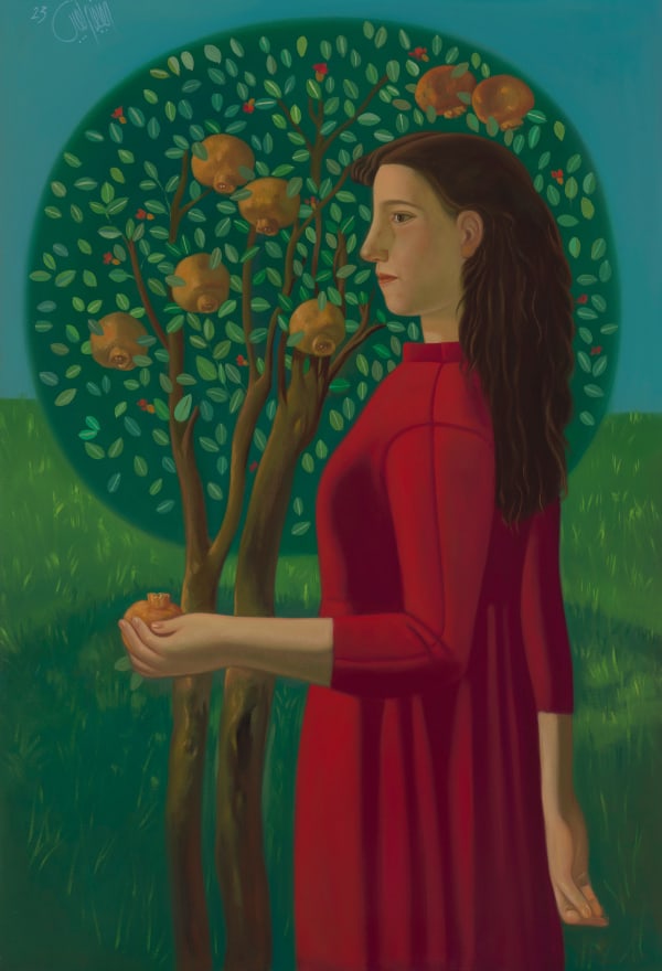 Afifa Aleiby, Pomegranate Tree, 2023