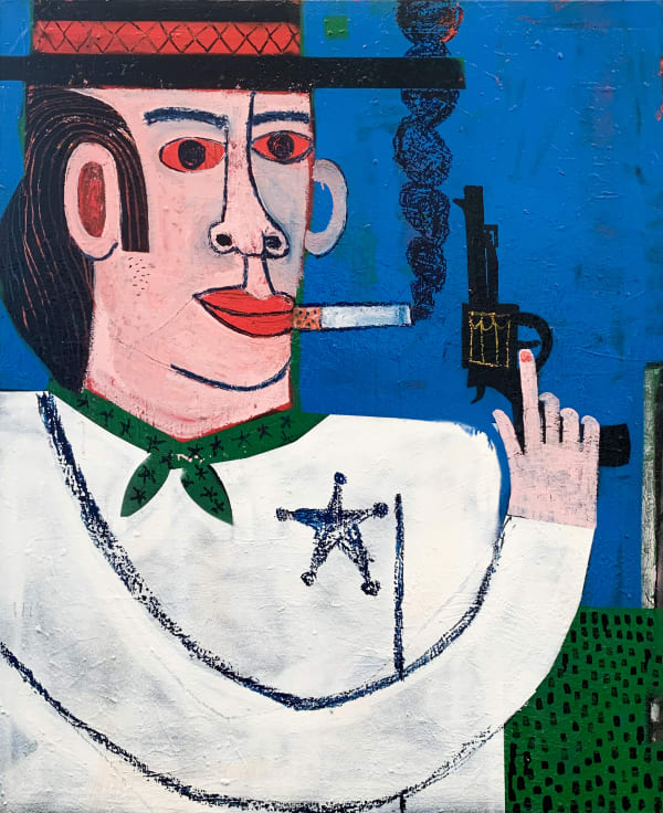 Joachim Lambrechts, Finger on the trigger, 2020