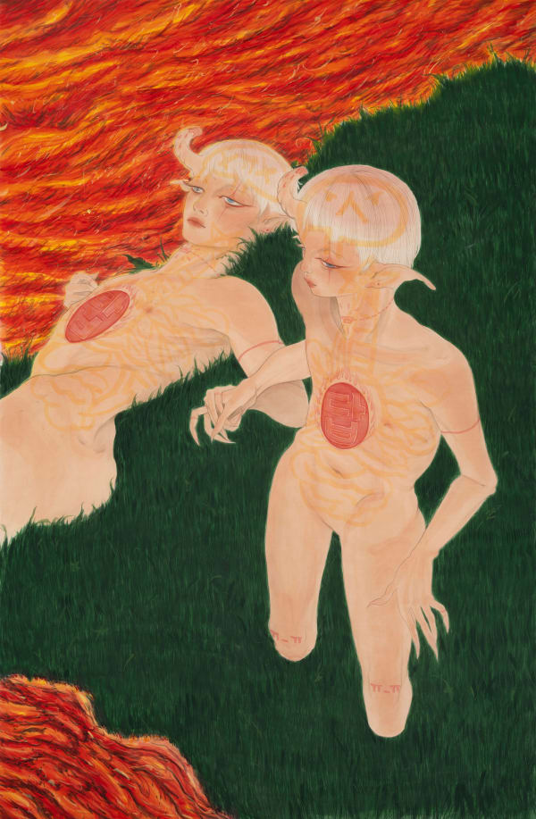 Tae Kim, 근성의 시체끌기 (Dragging body out of spite), 2023