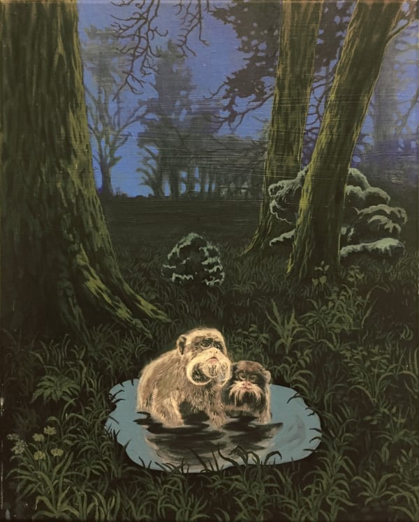 Rene Gonzalez, Woodland Dusk, 2020