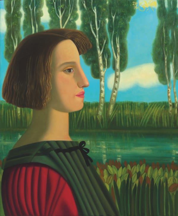 Afifa Aleiby, Birches, 2016