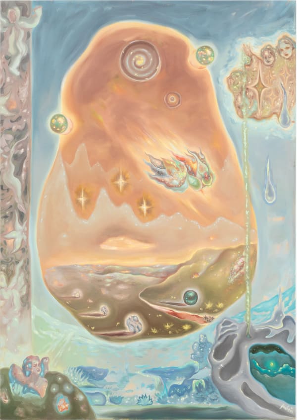 Fuchsia, Oceanic transcendence , 2024