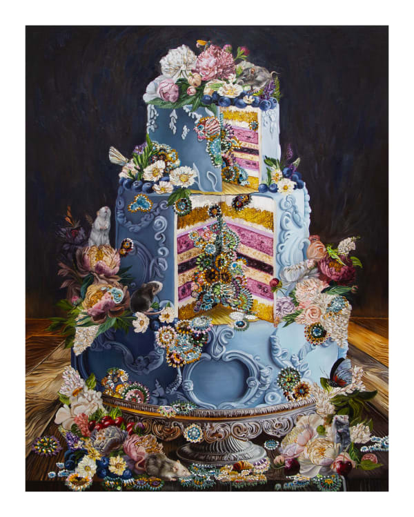 Christina Nicodema, Blue Tower, 2024